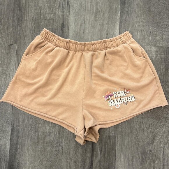 Brown Sweat Shorts - Picture 2 of 5
